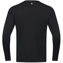 JAKO Sport Long Sleeve Shirt Run 2.0 (100% Polyester, breathable) black Men